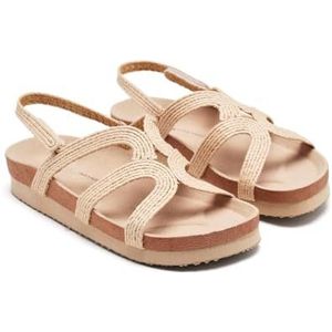 GIOSEPPO Topfield Teenslippers, voor dames, naturel, maat 38, Natuurlijk., 38 EU