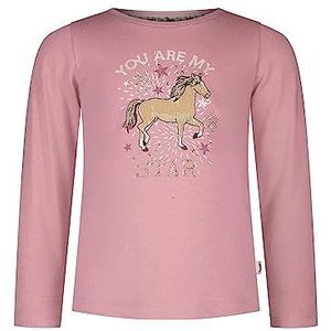 SALT AND PEPPER T-shirt voor meisjes, L/S, Horse Star Emb Studs, Old pink., 92/98 cm