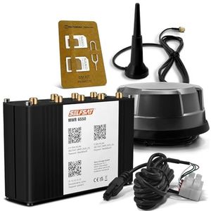 SELFSAT - MWR 6550 - WLAN-router - Zwart - Tot 3,4 Gbps - Inclusief Panorama Antenne