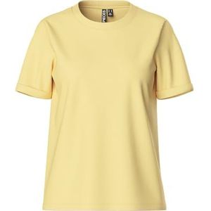 PIECES T-shirt PCRIA van Biologisch Katoen Vergrijsd Groen