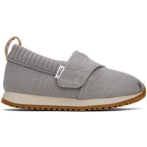 TOMS Tiny_Slipper_Drizzle Grey Heritage Canvas Sandalen Unisex Kinderen, Grijs (Drizzle Grey), 28.5 EU