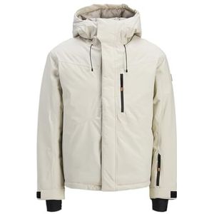 JACK & JONES Heren Jjalpes Ski Jacket Aw25, Silver Lining, M, Zilvervoering., M