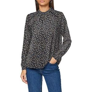 ONLY Blousejurk voor dames ONLNEW MALLORY L/S BLOUSE AOP WVN NOOS, Night Sky/AOP: anne Ditsy Flower, 42