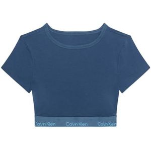 Calvin Klein Dames T-Shirt Bralette LV00QF8495 Bralette, Blauw (Dark Denim), XXS, Blauw (Donker Denim), XXS