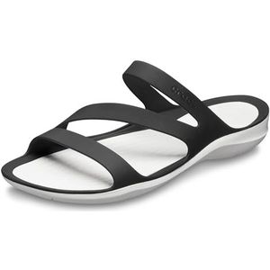 crocs , open sandalen met sleehak dames 33/34 EU
