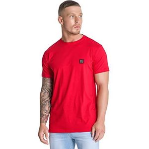 Gianni Kavanagh Red Gk Iron Tee T-shirt voor heren, Netto, XXL
