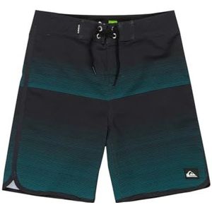 Quiksilver Boardshorts SURFSILK SCALLOP YTH 17 Jeugd Blauw 25/10, Blauwgroen Tijuana, 10 jaar