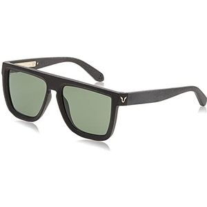 Police Unisex SPLE39 zonnebril, zwart, 55, zwart, 55