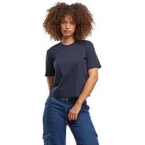 Build Your Brand T-shirt voor dames, Donkerblauw, 3XL