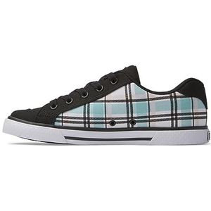 DC Shoes Chelsea sneakers voor dames, Grunge Plaid, 37,5 EU, Grunge Plaid, 37.5 EU