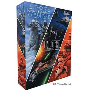Asmodee , Unlock! Star Wars The Escape Game , Board Game , Ages 10+ , 1-6 Players , 60 Minute Playing Time
