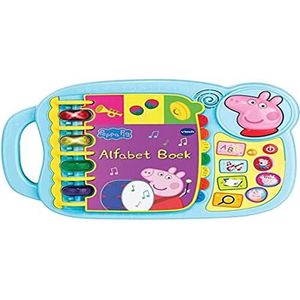 VTech Peppa Pig Alfabet Boek Kinderen - Educatief Babyspeelgoed - Letters & Woorden - Licht & Geluidselementen - 2 tot 5 Jaar