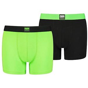 PUMA Boys Placed Logo Boxer Baby and Peuter Underwear Set, Green Combo, 152