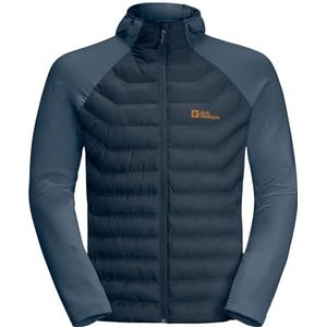 ROUTE BURN PRO HYBRID Jack - Heren - Zwart - Polyester - Winddicht, Waterafstotend