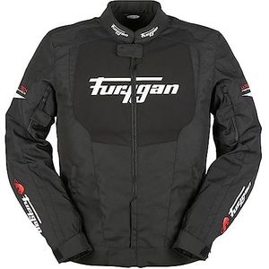 Furygan Norman sportuitrusting voor fans en heren, zwart-wit-rood (meerkleurig), mt. XL