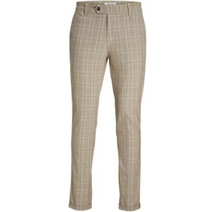 JACK & JONES Mannelijke chinobroek, slimfit, chinobroek