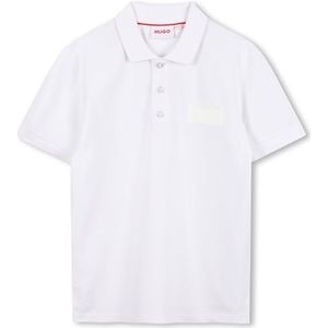 HUGO Kids - Poloshirt - Stretchkatoen - Tweedelig Logo