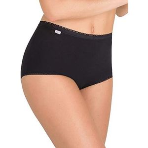 Playtex Dames Culotte maxi 2+1 gratuit volledige slip, Zwart, 28
