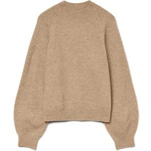 Vmleaf - Gebreide Pullover - Hoge Hals - Lange Mouwen - Regular Fit