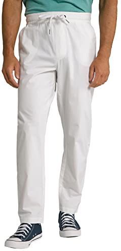 JP 1880 Heren grote maten grote maten Menswear L-8XL slipbroek, FLEXNAMIC®, elastische tailleband, taps toelopende loose fit 790142, sneeuwwit, 3XL