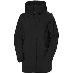 Helly Hansen W Victoria Mid Length Regenjas XL Zwart