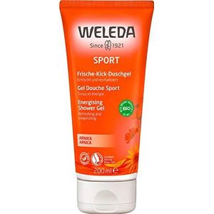 WELEDA 00936600 Arnica - Sport douchegel - Toon en energie 200 ml,Oranje