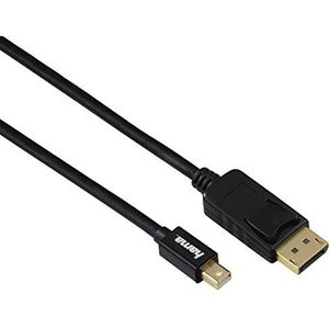 Hama Mini-DisplayPort naar HDMI-adapter Adapterkabel: mini-DisplayPort HDMI zwart