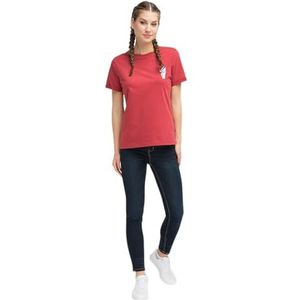 myMo Dames T-Shirt 12002728, Rood, L, rood, L
