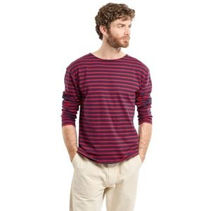 Armor Lux Heren Marinière LoctudyHomme lange mouw Top - blauw - XL