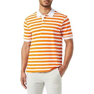 Seidensticker Poloshirt voor heren, oranje, XXL