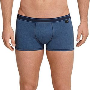 Schiesser Heren Selected Premium hip-shorts retroshorts, blauw (800), M