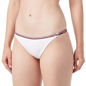 Tommy Hilfiger String voor dames, Wit (Th Optisch Wit), XS