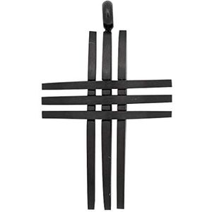 iXXXi Men Hanger Cross Open Mat zwart | One size