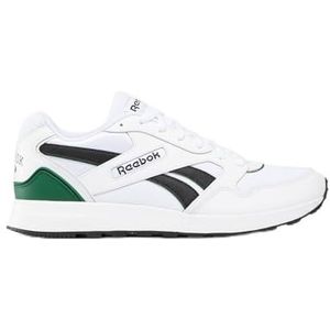 Reebok Unisex GL1000 Sneaker, FTWWHT/CBLACK/DRKGRN, 3 UK, Ftwwht Cblack Drkgrn, 34.5 EU