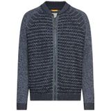 camel active - Gebreid Jack - Inktblauw - Bomberstijl