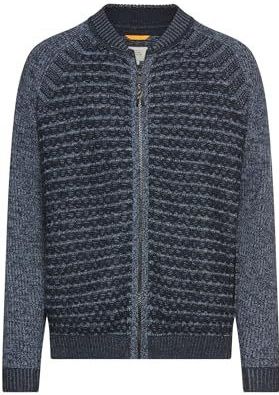 camel active - Gebreid Jack - Inktblauw - Bomberstijl