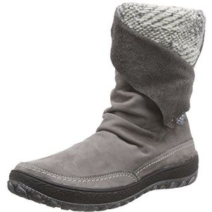 Manitu 990836 dames halfhoge schacht laarzen, Grijs as., 39 EU