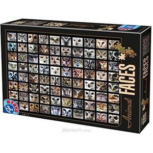 Unbekannt Puzzel 1000 stukjes - collage - uilen