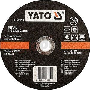 Yato YT-6137 haakse slijper-accessoire