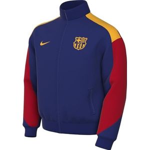 Nike Unisex Kids Jas Fcb Y Nk Df Acdpr Anthm Jkt K, Deep Royal Blue/University Gold, FJ5543-455, L