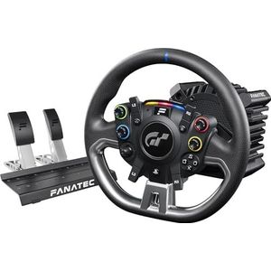 Fanatec - Grand Turismo DD Pro - Stuur - Zwart - 5 Nm - Gamepad en Pedalen Set