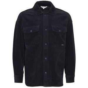 CASUAL FRIDAY CF August 0090 Corduroy Overshirt, 194013/Dark Navy, S
