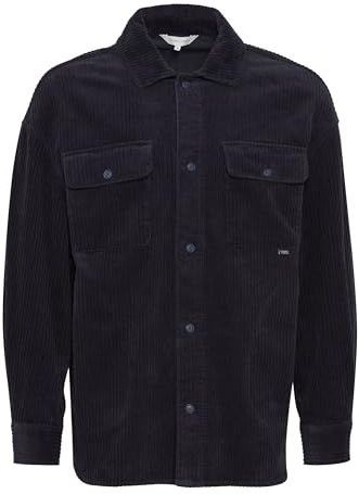 Casual Friday Tussenjas 'Corduroy'  donkerblauw