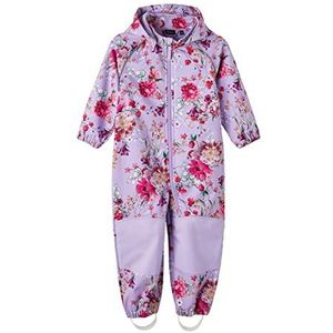 NAME IT Meisjes Nmfalfa Suit Floral 2fo Noos, Sand Verbena, 104