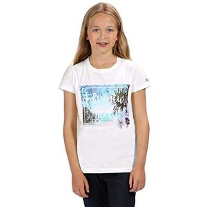 Regatta Kinder Bosley Ii Coolweave Katoen Grafisch Print T-Shirt