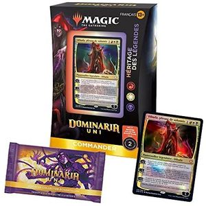 Magic The Gathering Deck Commander Dominaria Uni - Erfgoed der Legenden + Booster Collector Probe (Franse versie) C97231010 meerkleurig