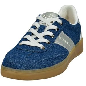 Bugatti - Baskets 435-AQJ01 - Dames - Blauw/Doré - Leer