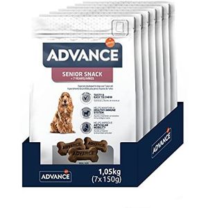 ADVANCE Snacks - Senior plus 7 jaar - snack voor senioren - verpakking 7 x 150 g - totaal 1050 g