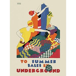 Transport voor Londen naar zomer verkoop, 1926 60 x 80cm Canvas Print, katoenmix, veelkleurig, 60 x 80 x 3,2 cm