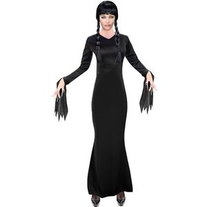 WIDMANN - Dark Girl, Gothic jurk, heks en Halloween